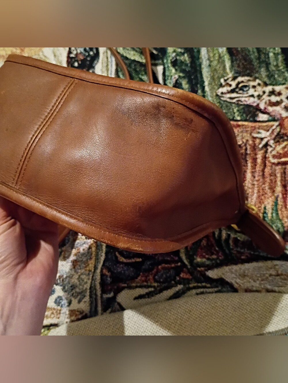 90's Vintage Coach Janice 9950 Leather Shoulder Bag - Picture 5 of 7